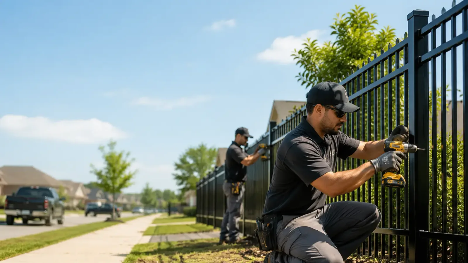 Metal Fence Installation in Sawyer, KS